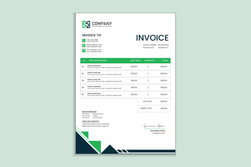 Professional invoice template for your business