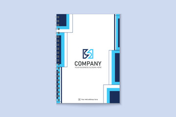 Professional notebook cover template for your business