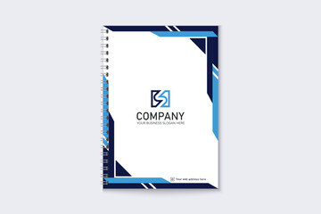 Professional notebook cover template for your business