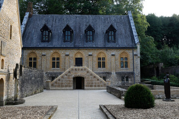 Orval trappist abbey, Belgium. Hosts' quarter (former guest house)