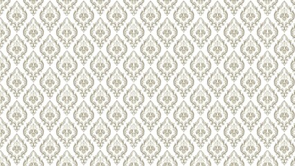 damask seamless white background fabric floral textile print pattern