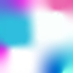 Pink and Blue Blurred Gradient Background Wallpaper