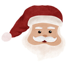 santa clause face