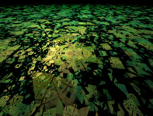 Imaginatory fractal abstract background Image