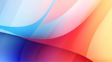 Digital colorful wavy gradient curve abstract graphic poster PPT background