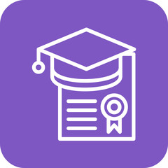 Graduation Diploma Icon