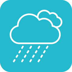 Rainy Clouds Icon
