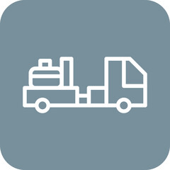 Baggage Truck Icon