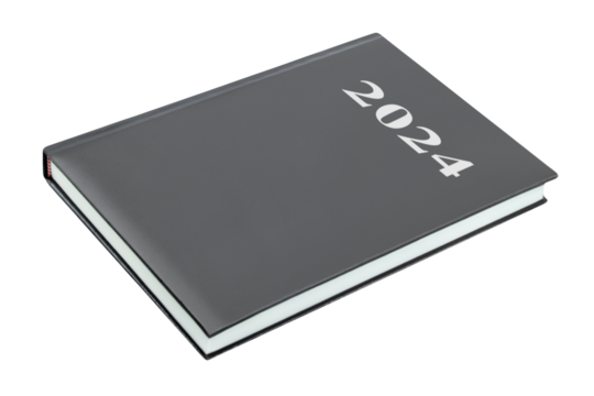 Kalender 2024 und Hintergrund transparent PNG cut out