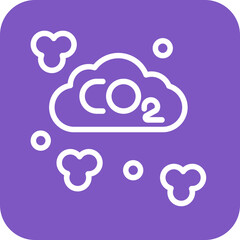 Carbon dioxide Icon