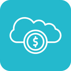 Cloud Money Icon