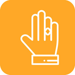 Ring in Hand Icon