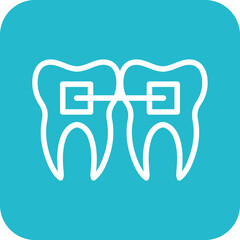 Tooth Braces Icon
