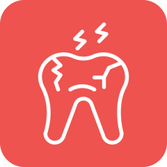Tooth Decayed Icon