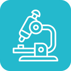 Fototapeta premium Microscope Icon