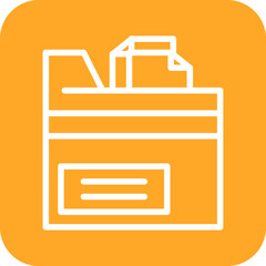 Folder with Files Icon