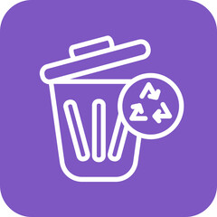 Trash Recycle Icon