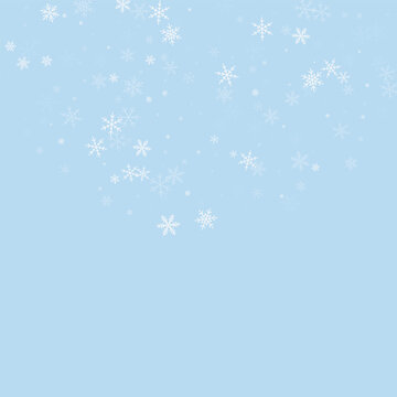 Beautiful snowfall christmas background. Subtle