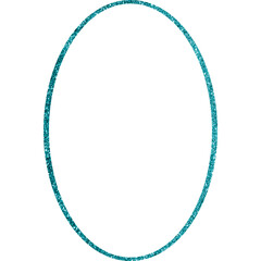 Oval Shape With Glitter Frame