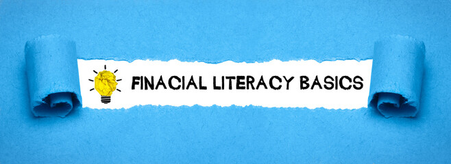 Financial Literacy Basics	 - obrazy, fototapety, plakaty