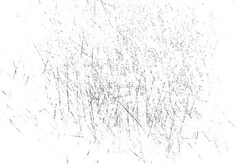 Distressed black texture. Dark grainy texture on white background. Dust overlay textured. Grain noise particles. Rusted white effect. Grunge design elements. Vector illustration.