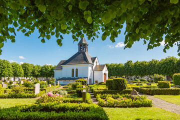 Friedhof im Fischerdorf Holm in Schleswig an der Schlei