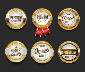 Vintage Style premium quality design vector collection  - obrazy, fototapety, plakaty