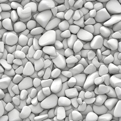Fototapeta na wymiar white stones texture. Rock surface. Seamless Pattern. Generative AI