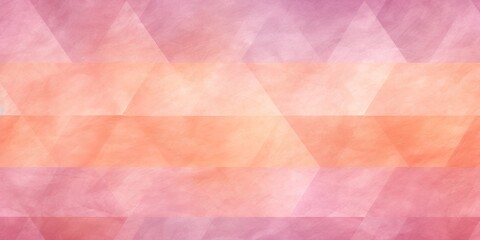 Pink, orange, purple abstract pattern with grain, chalk artistic texture. Triangles, polygons, shapes mixing beautifully together. Copy space, artistic card, banner. 