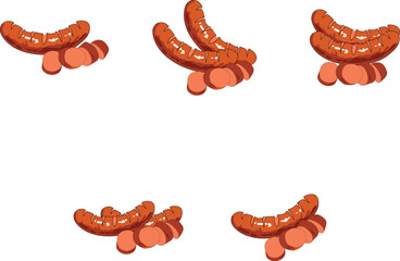 
​
180 / 5.000
Kết quả dịch
Kết quả bản dịch
Vector illustration of fast food sausage icon cut into circle flat design isolated on white background. Grilled sausages for web, party invitations. Oktobe