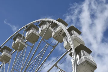 Deurstickers Ferris wheel in Scarborough (detail) © Grzegorz Lenkiewicz