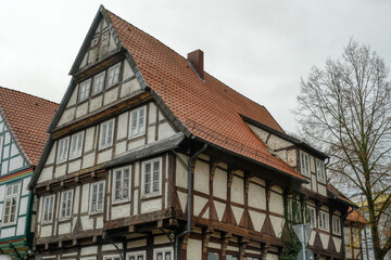 Schönes mittelalterliche Fachwerkgebäude in Celle