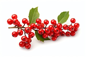 a branch of red berries