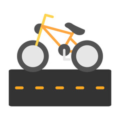 Cycle Lane Icon