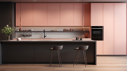 modern kitchen interior luxury minimalist furniture