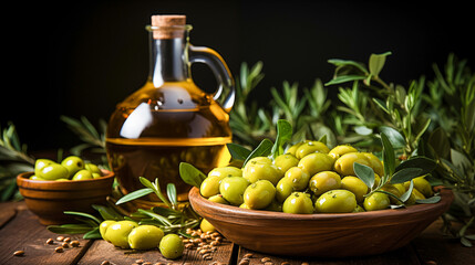 olive oil, gold, agriculture, bottle, bowl, branch, calories, clear, condiment, cook, cooking, diet, eating, export, extra virgin, food, food background, fresh, freshly extracted, garnish, glass, gold