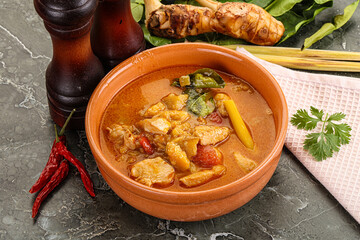 Thai traditional Tom Yum with chicken