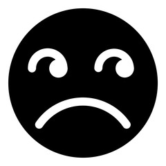 Solid Emoticon Illustration
