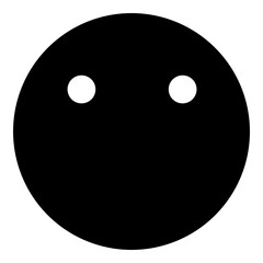 Solid Emoticon Illustration