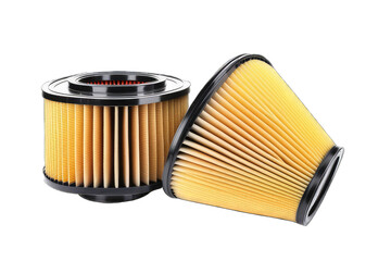 Air filter for vehicle, with transparent background - obrazy, fototapety, plakaty