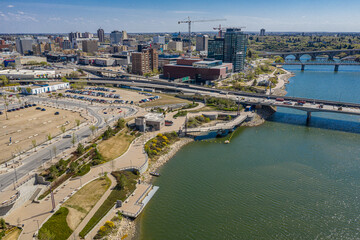 Victoria Park in Saskatoon, Canada