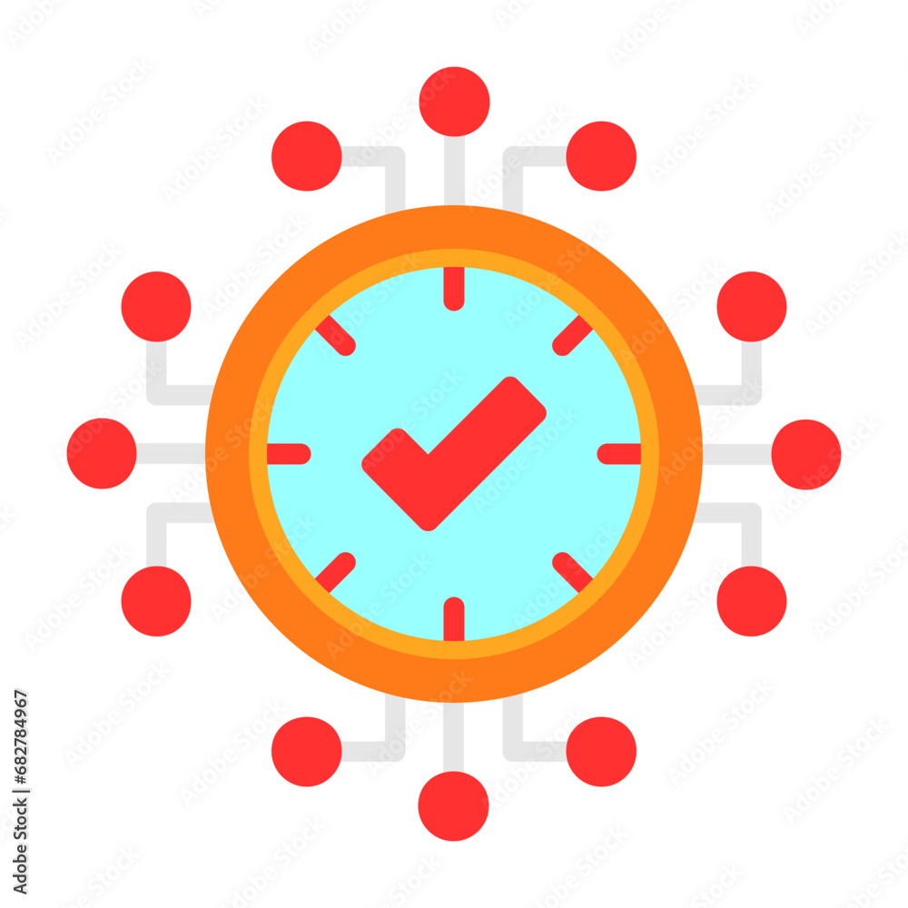 Sticker Real Time Icon