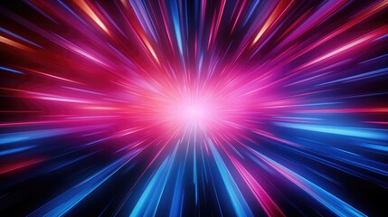 Modern Colorful light tunnel background. 8k resolution.