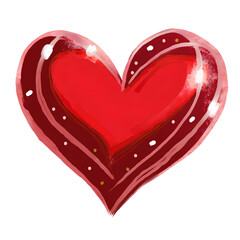 Heart on Transparent background