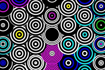 Fototapeta premium Circles 