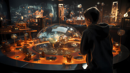 Interactive Learning in a Futuristic Classroom