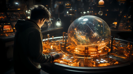 Interactive Learning in a Futuristic Classroom