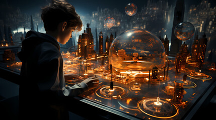 Interactive Learning in a Futuristic Classroom