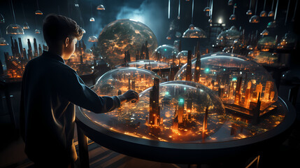 Interactive Learning in a Futuristic Classroom