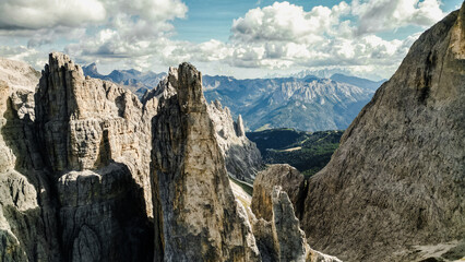 Fototapeta premium views of Dolomites